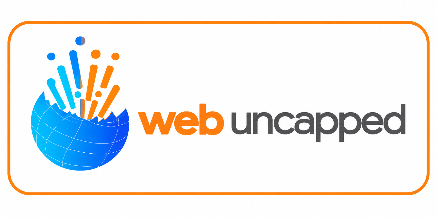 Web Uncapped logo orange
