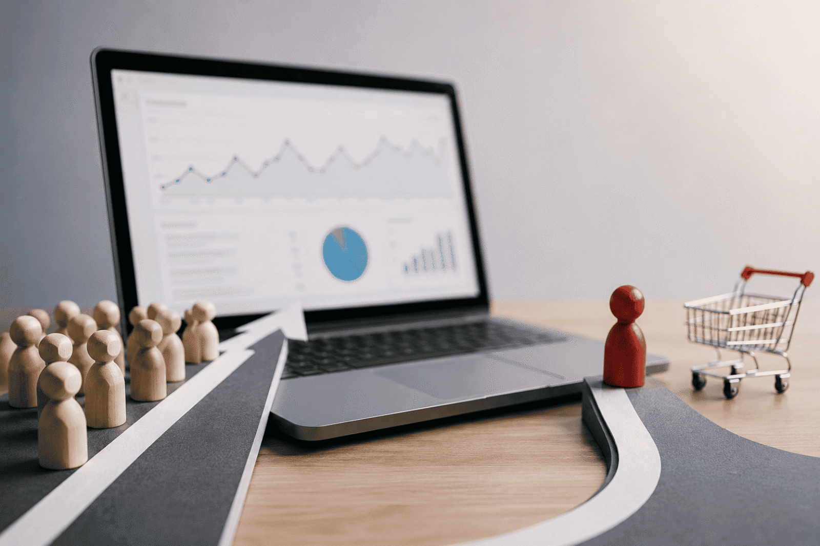 without text on it for a blog post on this topic - My Website Gets Traffic But No One's Buying — What's Wrong?