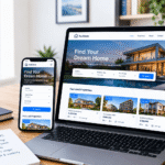 real estate website design