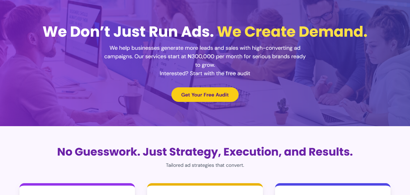Website redesign project by Web Uncapped