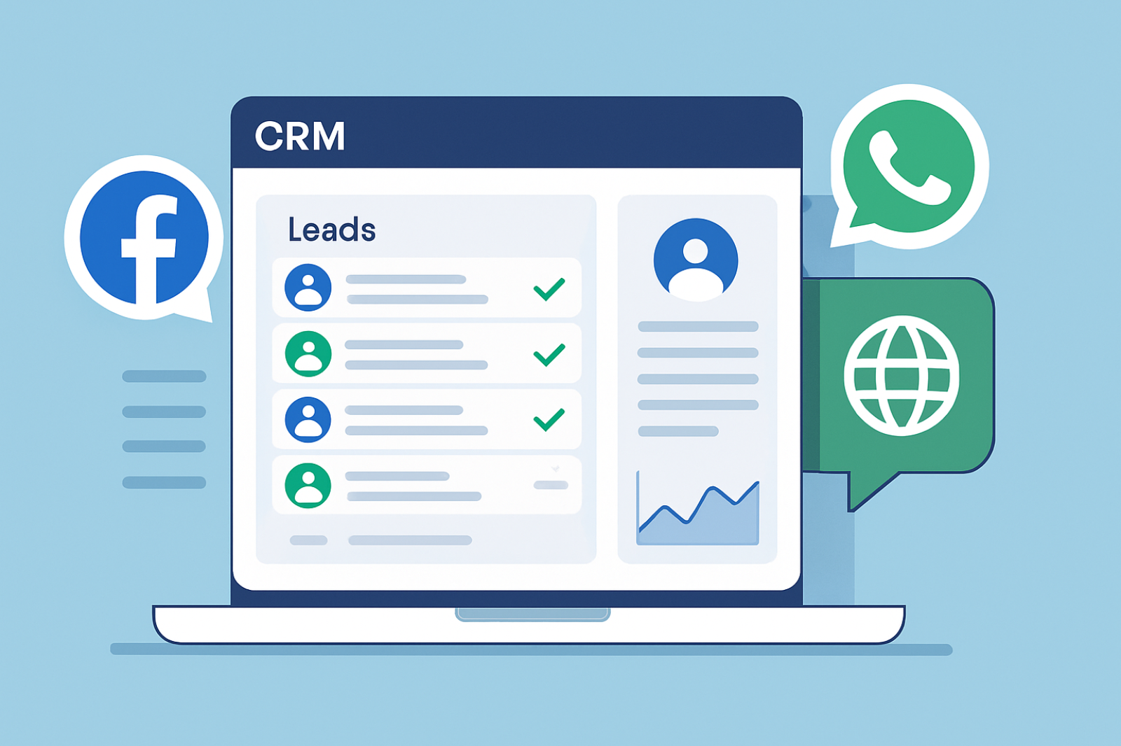 Discover the Best CRM for Facebook Leads That Also Integrates with WhatsApp and Website Leads